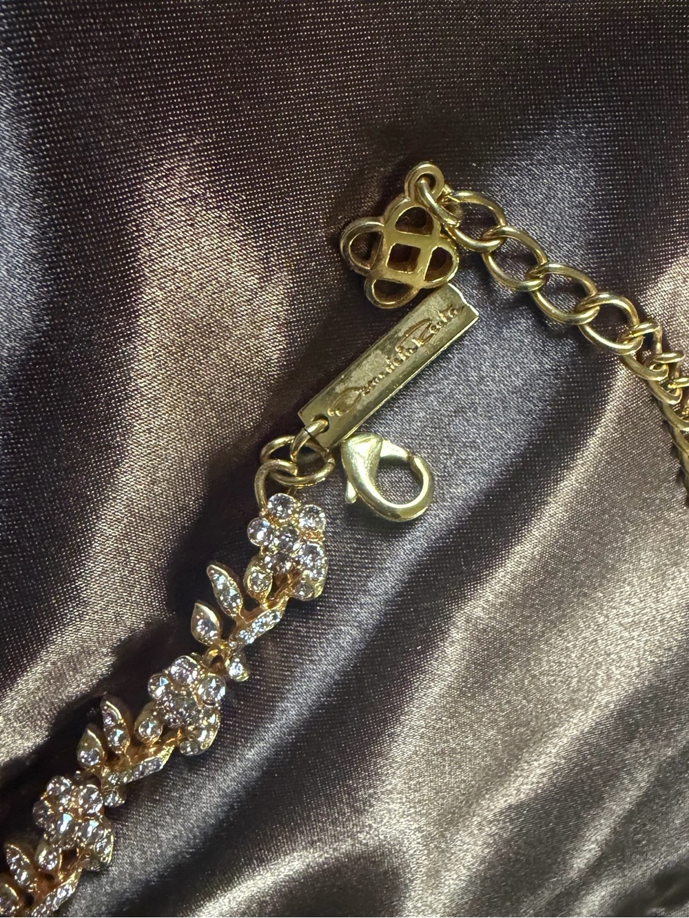 Oscar de la renta RoseGold-Tone Pearl Drop Statement Necklace - Picture 7 of 8